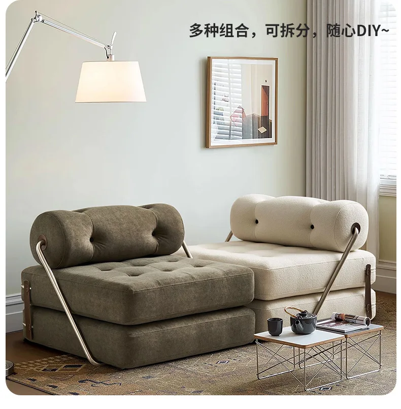 حقيبة مفرغة مضغوطة لغرفة النوم، أريكة متكاملة، إسفنجة استراحة الغداء قابلة للطي للمكتب