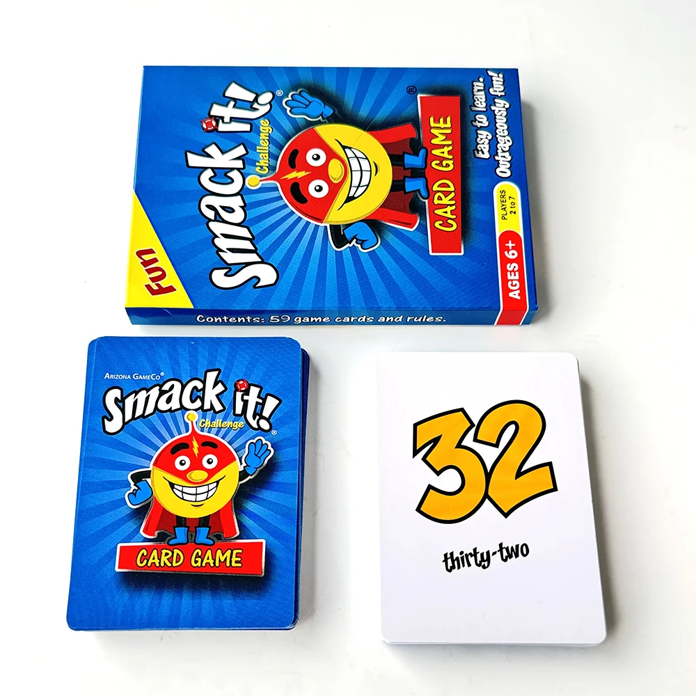 Arizona GameCo Smack it! Card Game for Kids & Families – Fun and Easy to Learn for Boy or Girl Ages 6-12