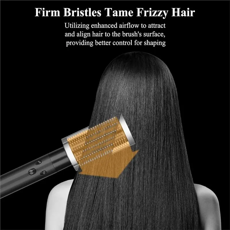 A05G-For Dyson Airwrap HS01/05/08 Attachment, Firm For Smoothing Brush& Frizz Control Accessory For Smooth Straight Hair Styling
