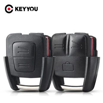Keyyou para opel vauxhall vectra zafira omega astra h j insignia g mk4 b c mokka remoto chave do carro escudo 2/3 botões caso chave automática