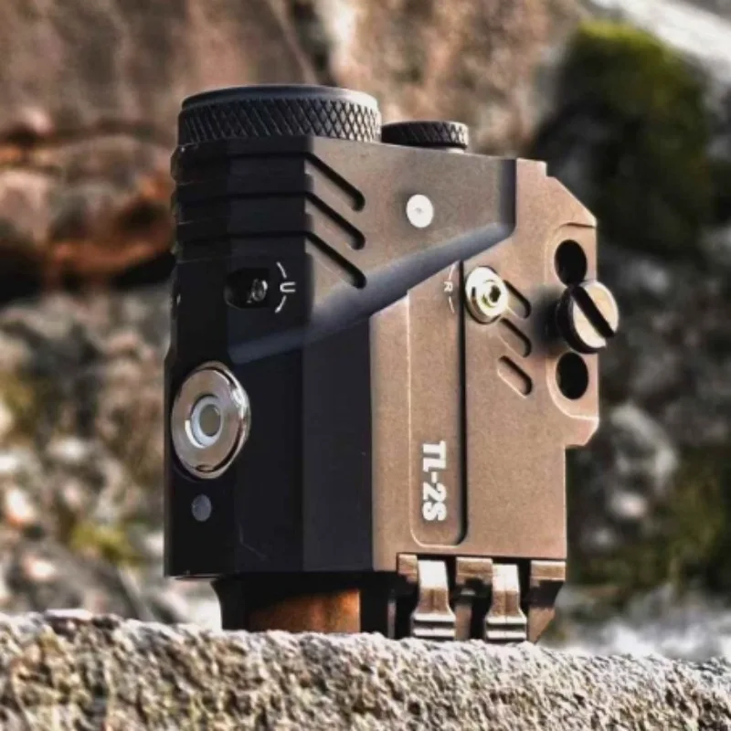 TL-2S Tactical Flashlight Flashes Under Strong Light, Laser Indicates High Lumen Magnetic Charging