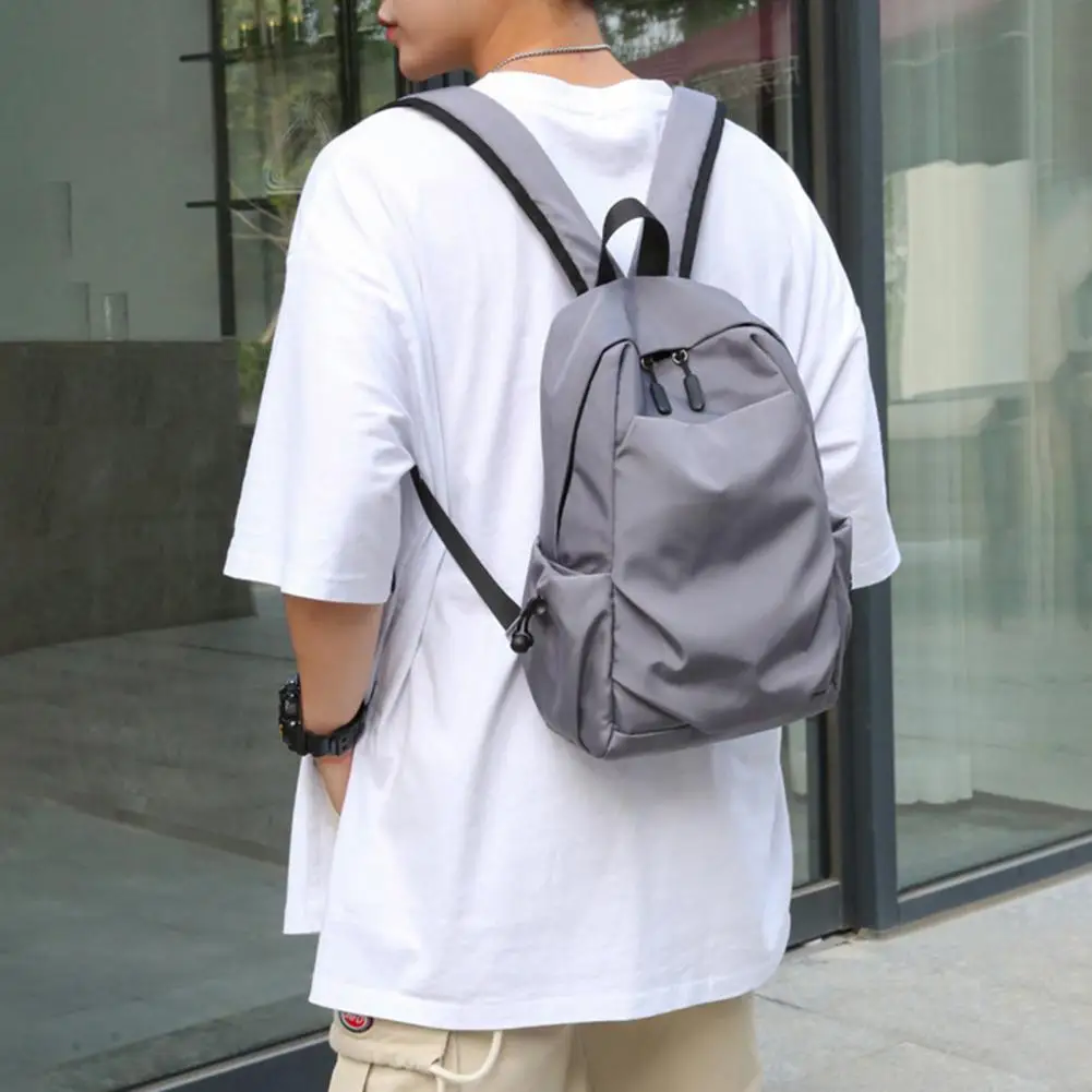 

Oxford Fabric Backpack Waterproof School Bag Unisex Backpack with Adjustable Straps for Work Travel Outdoor Activities