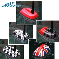 For MINI Cooper Accessories Car Antenna Aerial Base Housing Cover Stickers Decals for MINI Cooper F56 F55 Styling Accessories