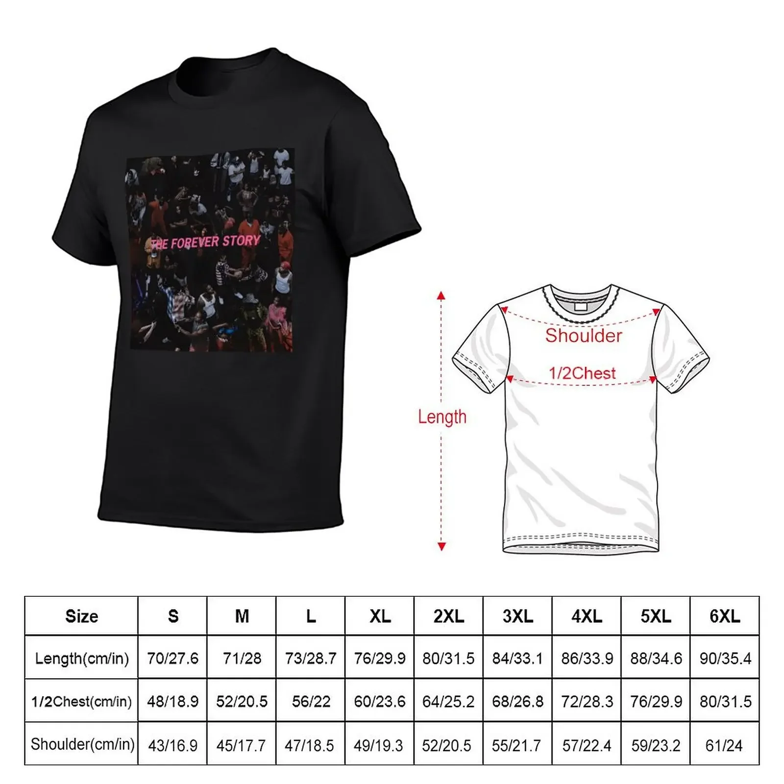 Album The Forever Story T-Shirt shirts graphic tees kawaii clothes cute clothes Short sleeve tee men workout shirt