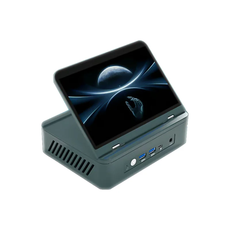 Mini PC 64GB RAM Internal up to 5.2 GHz SSD 2TB Small Desktop Computers Support 4K 120Hz HD WiFi Antenna Design Mini Computer