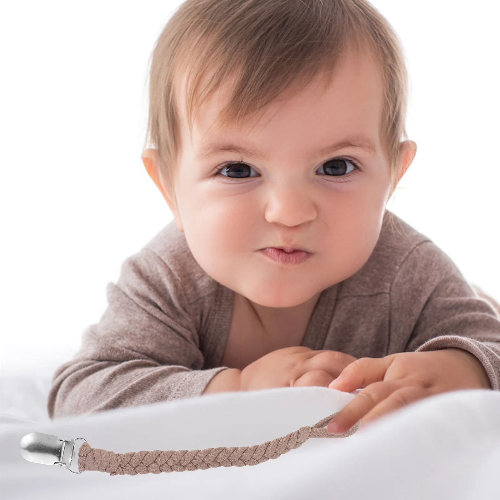 

6Pcs Baby Pacifier Clips Unique Design Prevent Suffocation Portable Infant Pacifier Holder Leash Soother Clips Comfortable