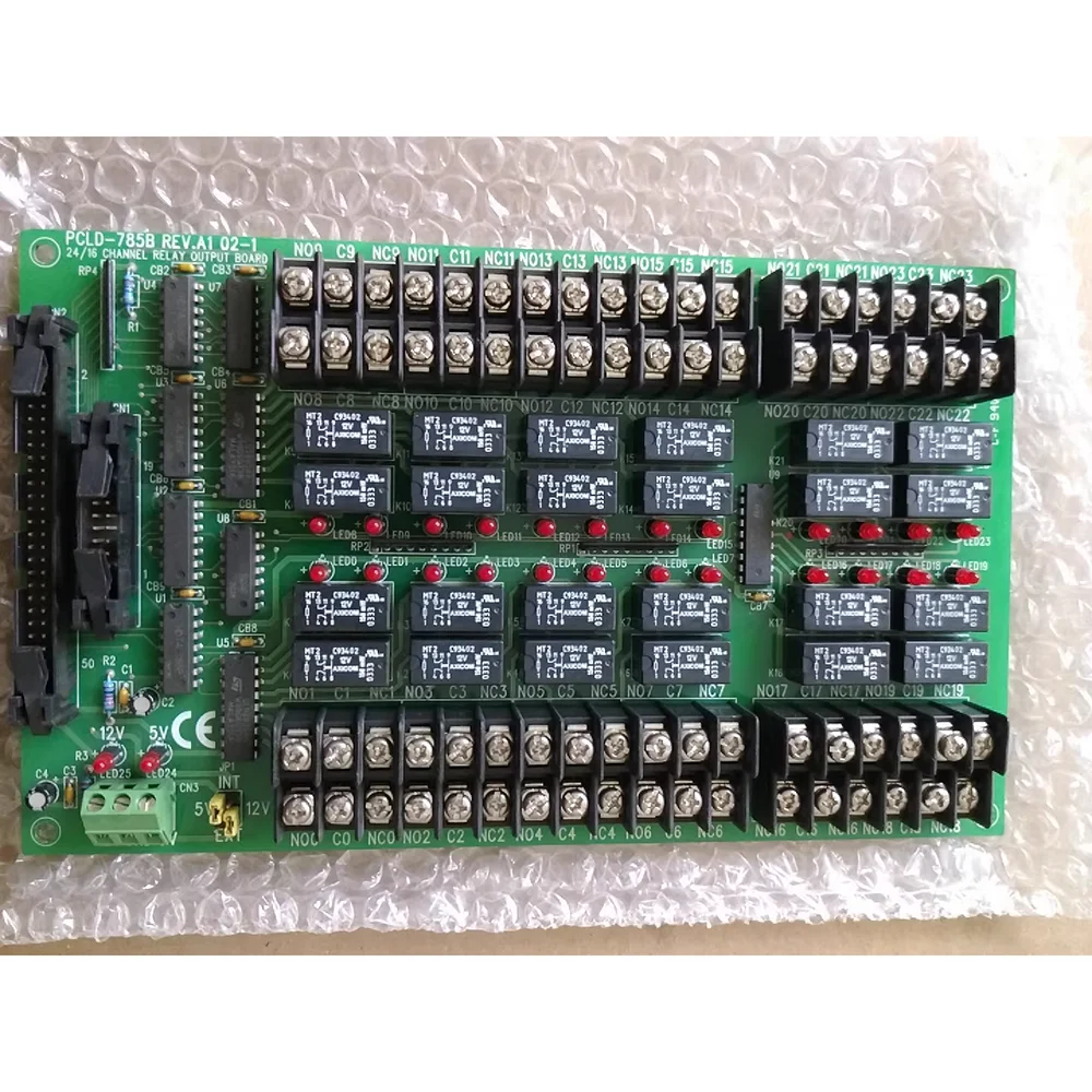 

PCLD-785B REV.A1 02-1 For Advantech 48 Channel Relay Output Wiring Block Can Output 24 Or 16 Channels