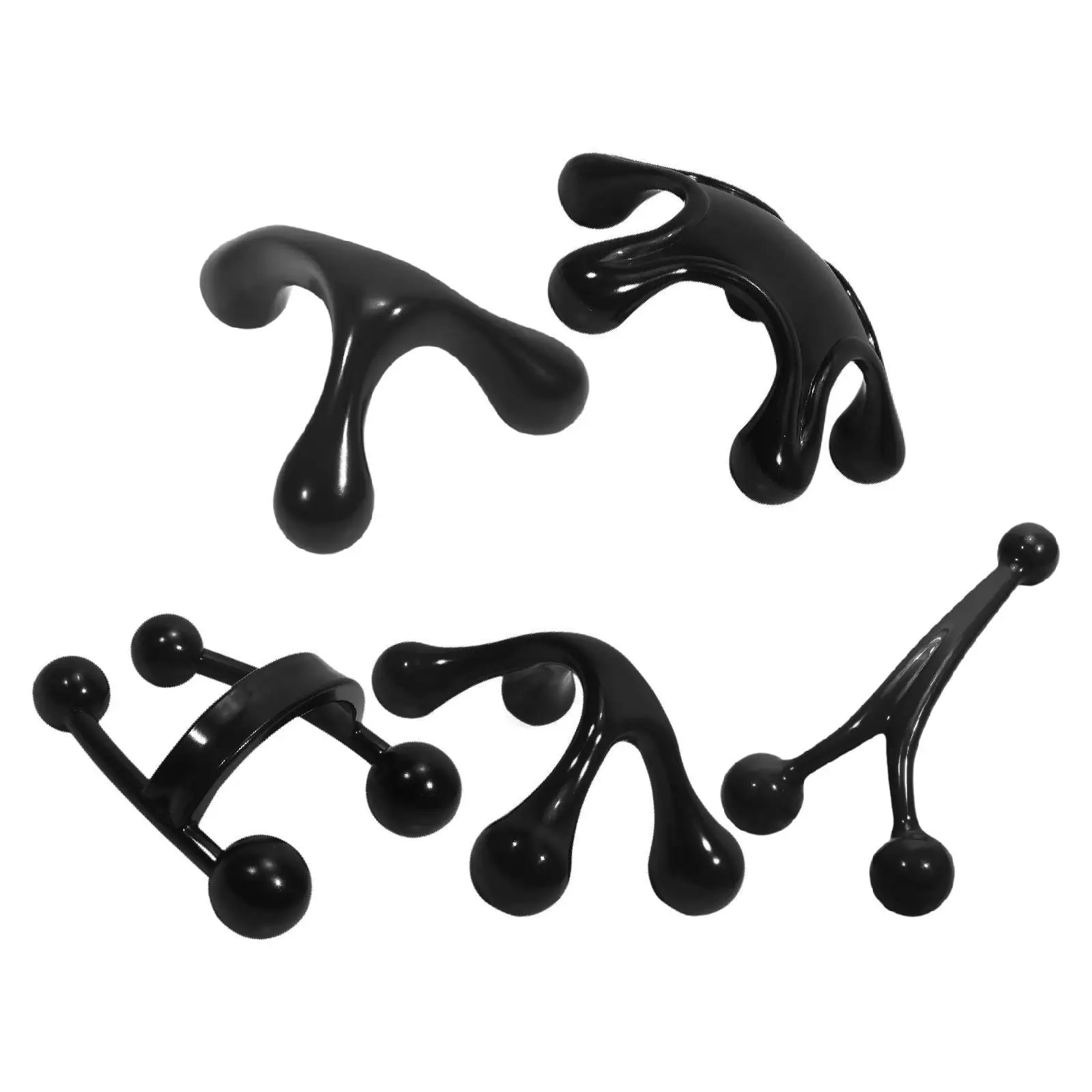 Массажер для тела триггерной точки, инструмент для расслабления мышц, инструмент для массажа глубоких тканей, ручной инструмент для трапеции, шеи, рук, ног