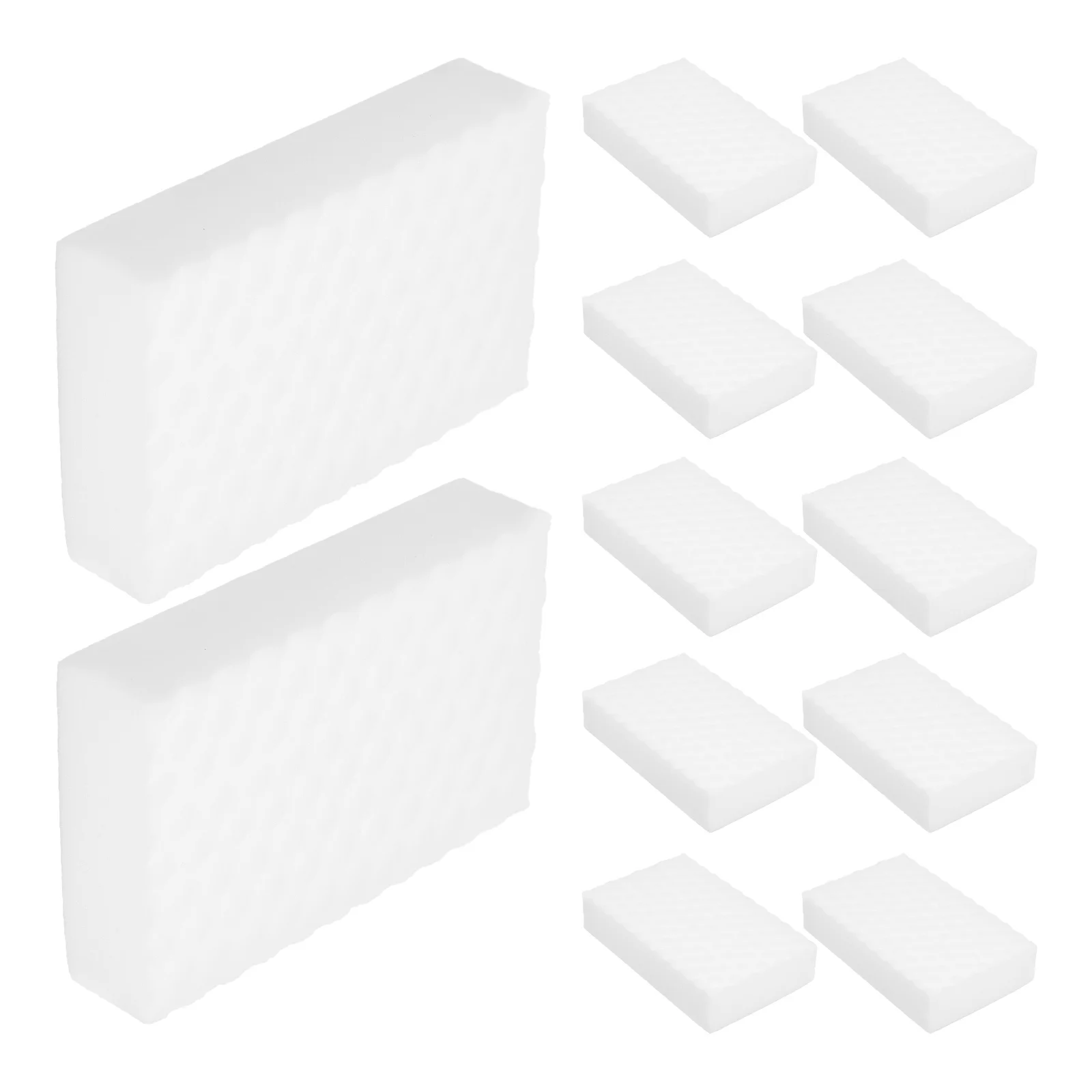 

12 Pcs Function Wok Kitchen Cleaning Sponge Small Scrub Compact Kitchen Sponge Block Cleaning Supplies Daily Use Reusable
