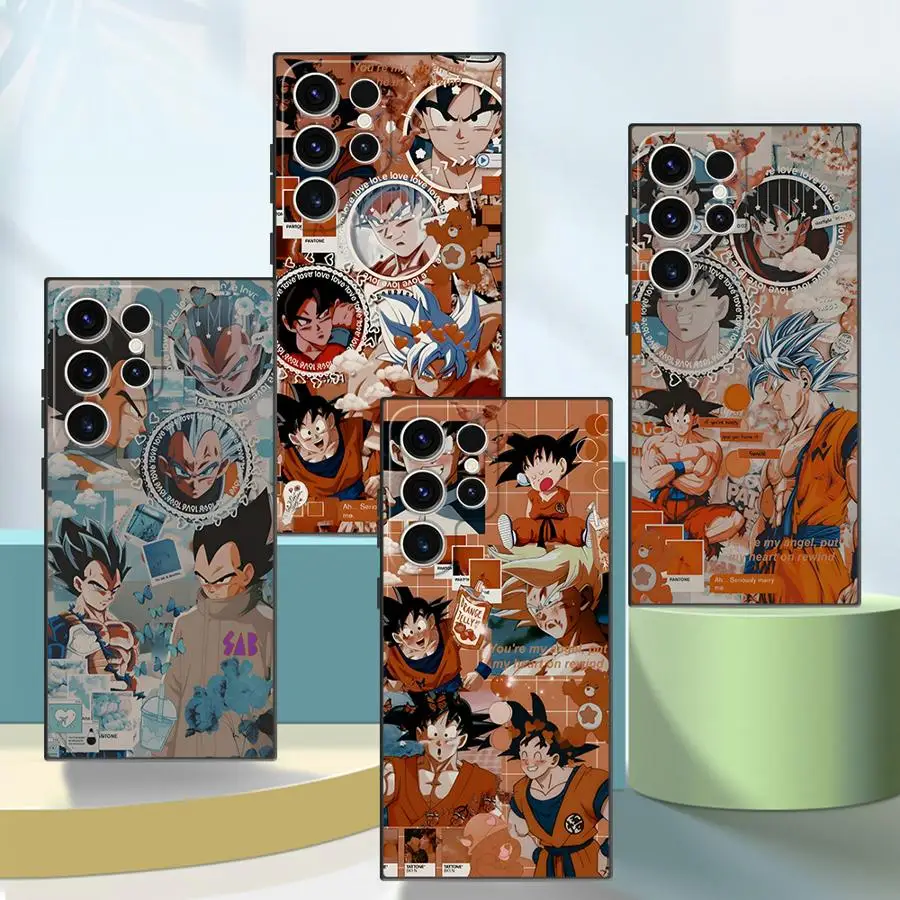 Dragon Ball Vegeta Art Case for Samsung Galaxy S26 S25 Ultra S10 S9 S23 S24 Plus Note 20 Ultra 8 9 10 S20 S21 FE Funda Phone