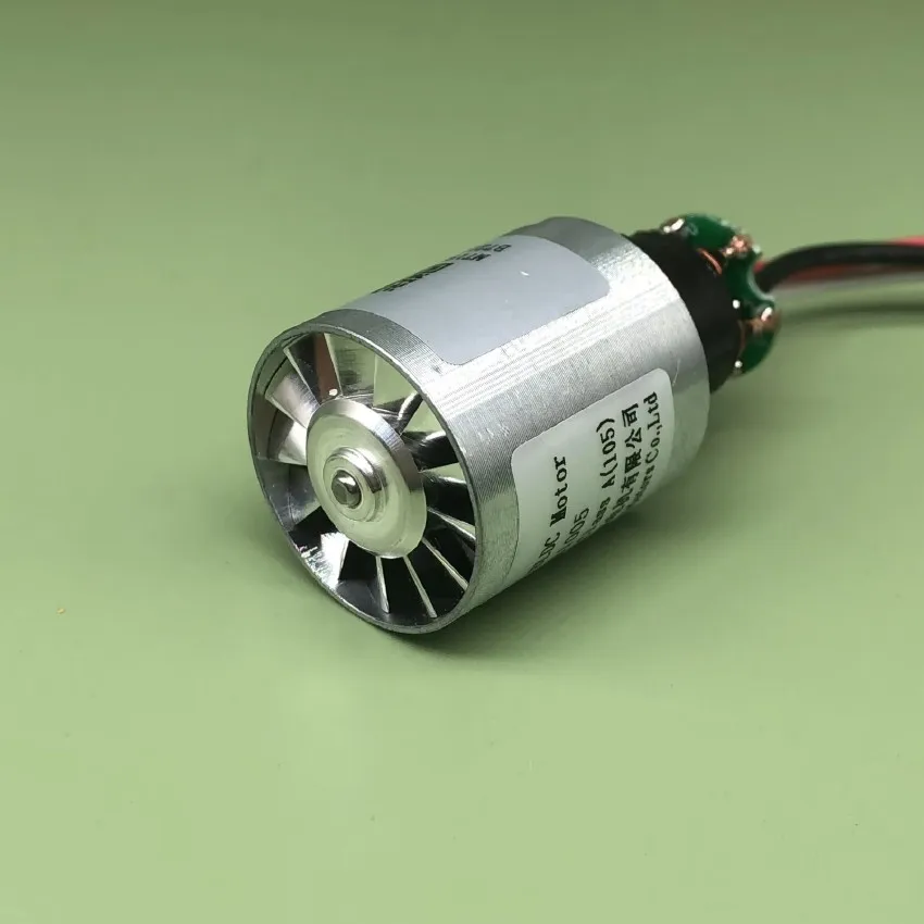 High-voltage brushless ducted fan with more than 100,000 rpm DC frequency conversion hair dryer motor