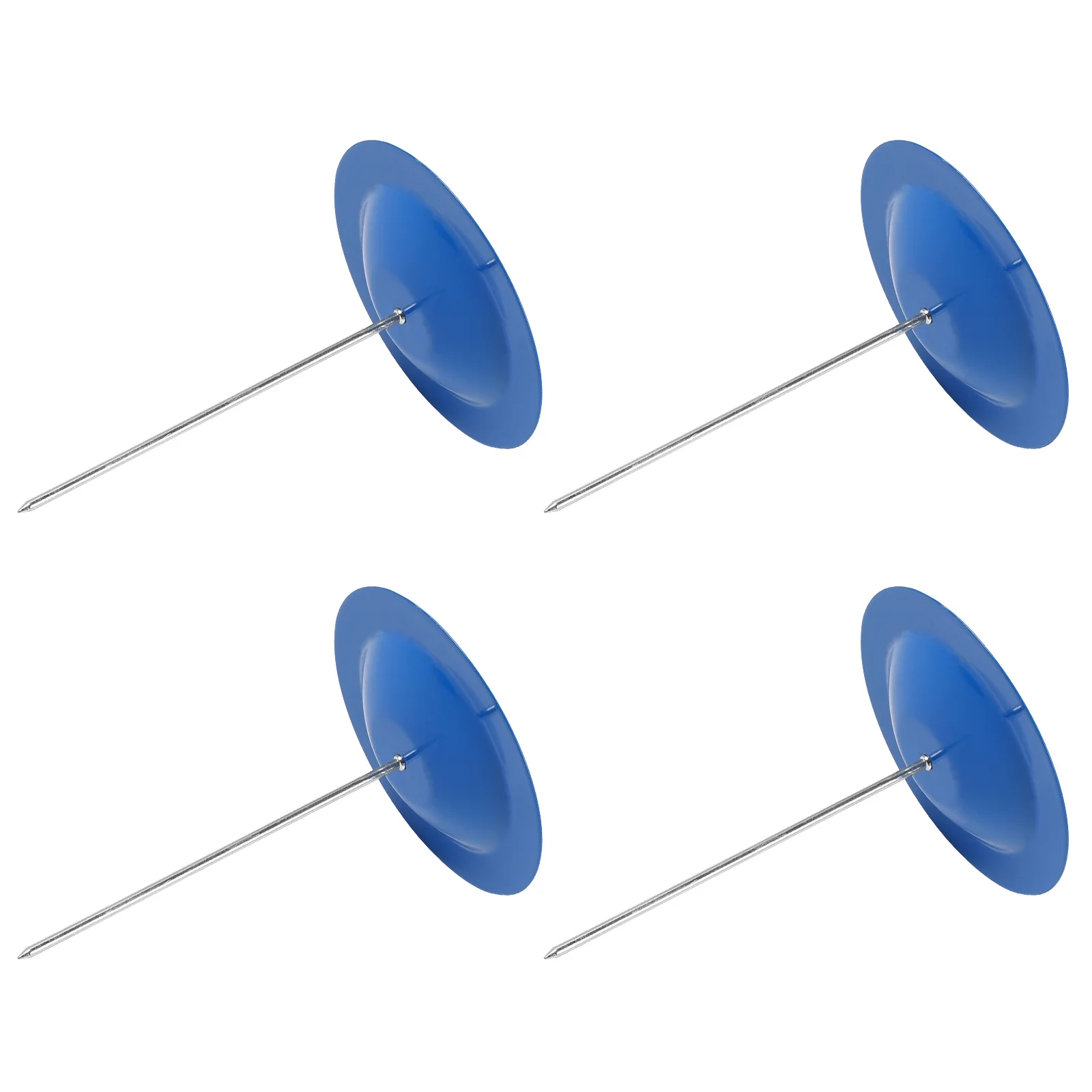 4Pcs Single Spindle Bill Holder Heavy Base Stainless Steel Spike Stick for Restaurant Office Kitchen Use Check Spindle Holder