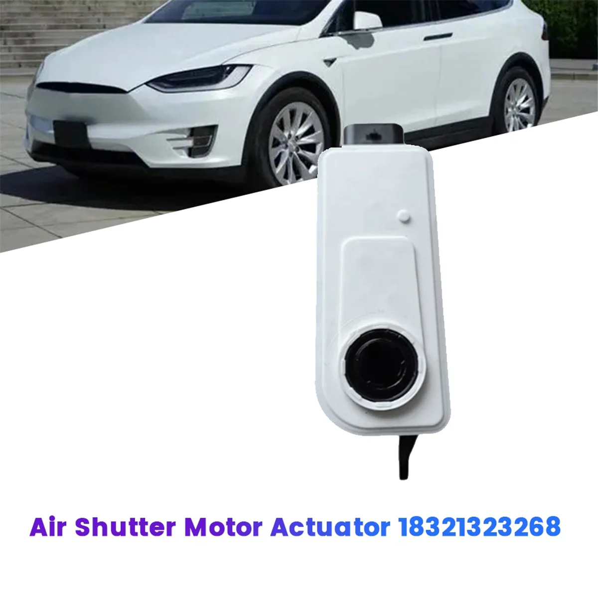 Car Air Shutter Motor Actuator 18321323268 for Tesla Model X 2016-2020 Active Grille Radiator Control Module 112218104