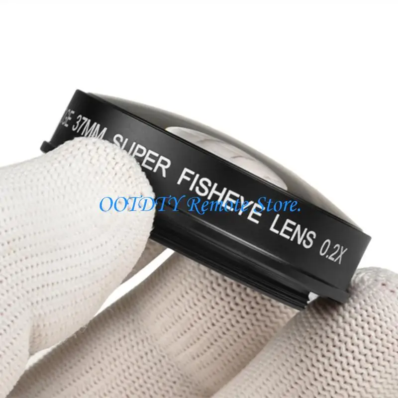 

Адаптер для объектива «рыбий глаз» 37 мм 0,2X с объективом «рыбий глаз» для видеокамер и видеокамер с низкой дисперсией «рыбий