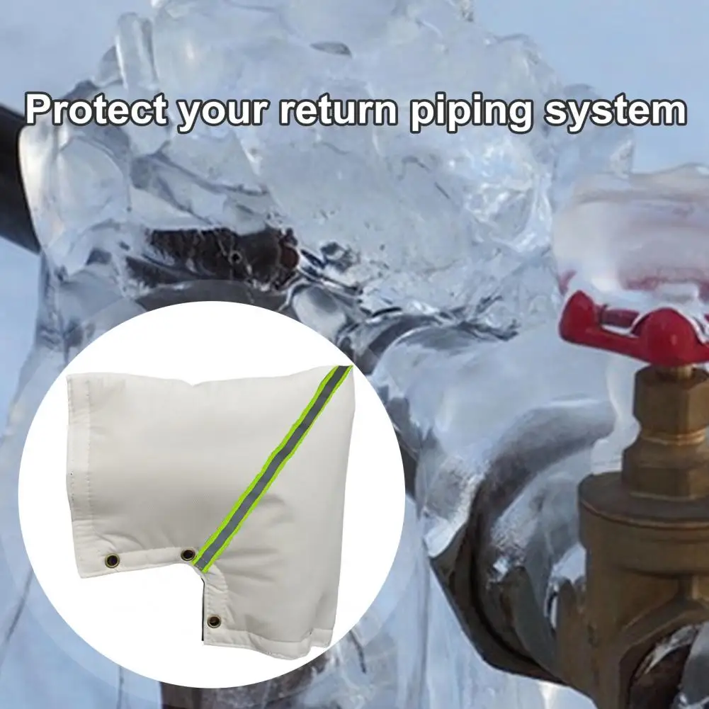 Wind for Duct System Water Meter Insulation Cover Winter for Pipes Waterproof Insulated Anti freezing