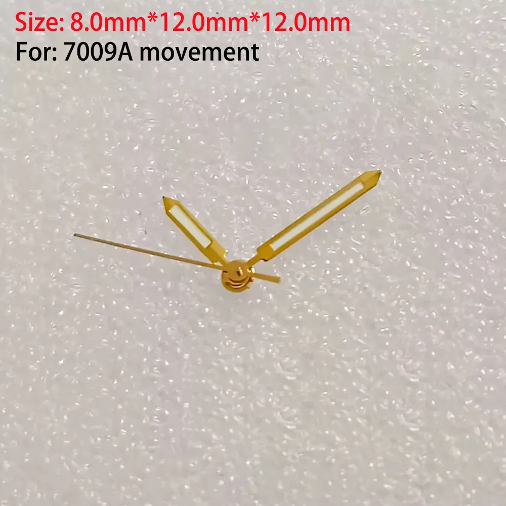 Parti di riparazione per orologi meccanici Lancetta dei secondi delle ore e dei minuti adatte per accessori per orologi con movimento 7009A Ago per orologi