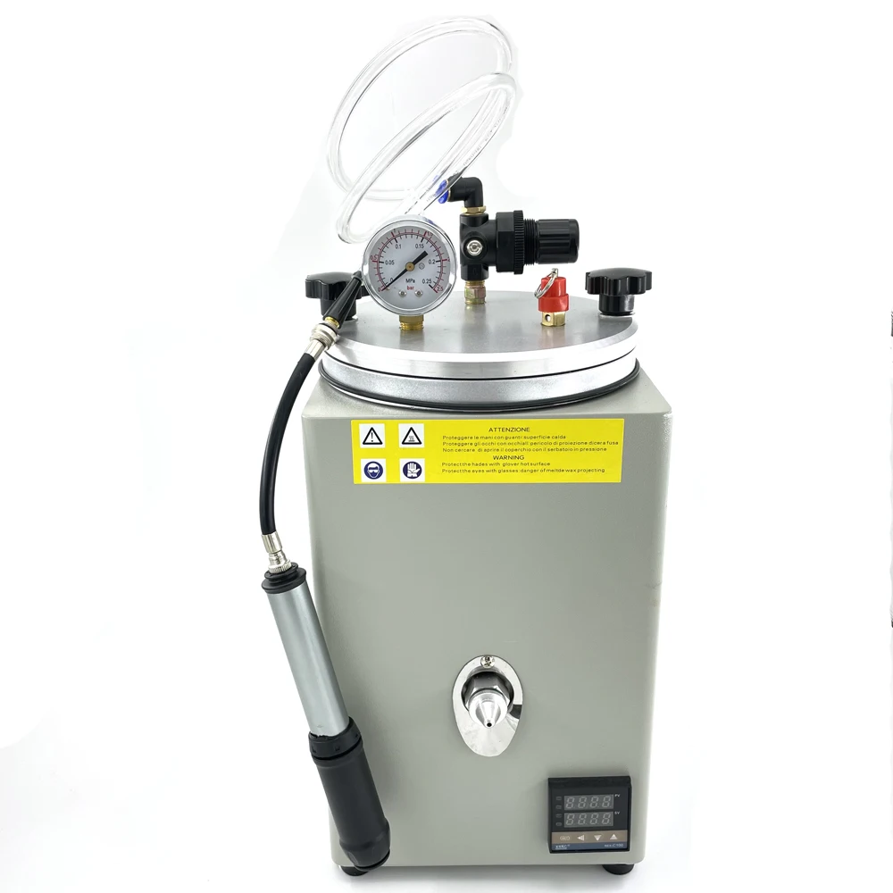 

2.5kg Wax Machine Small Wax Injector Jewelry Machine Machinery for Jewellers Jewellery Tools