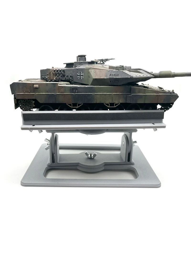 LEUNGS WORKSHOP Military Tank Model Display Stand Holder Assembling Model Soldier Vehicle Painting Support for Modeler Hobby DIY