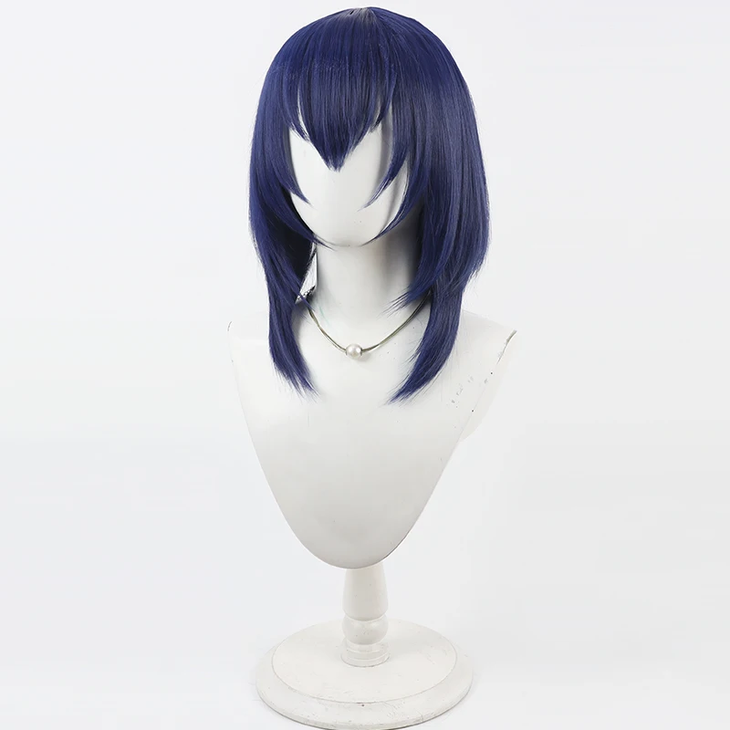 อะนิเมะเวิลด์ ได สตาร์ ชิซึกะ คอสคอสเพลย์วิกผมฮาโลวีนปาร์ตี้คาร์นิวัลอุปกรณ์ประกอบฉากผมสังเคราะห์เส้นใยทนความร้อน + หมวกวิกผม