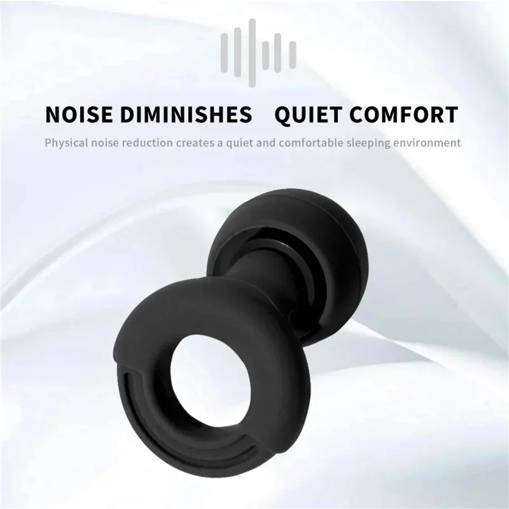 Earplugs Silicone Swimming Earplug Sleep Noise Ear Plug Canceling Noise Reduction Supplies Soundproof Noise Canceling Earplugs