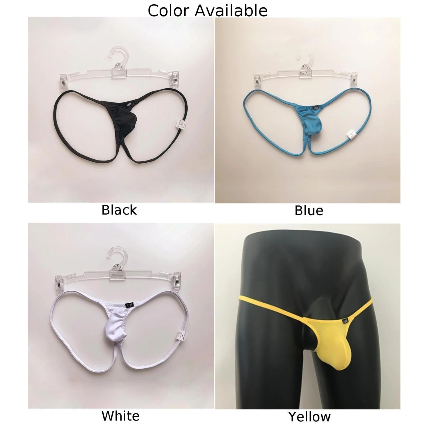 أزياء جديدة ملخصات رجل الكلسون الملابس الداخلية شير تمتد T-الظهر رقيقة السروال الملابس الداخلية تنفس شبكة سراويل #5