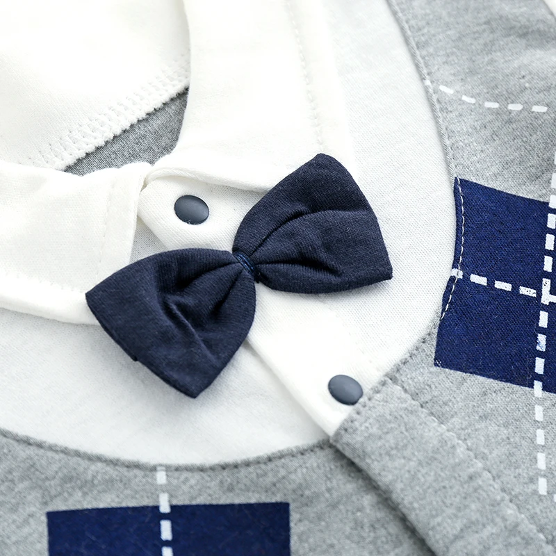 Mono para bebé recién nacido, ropa de primavera y otoño, traje para gatear de Caballero de luna llena, 100 días, 9 meses