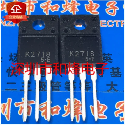 30PCS 2SK2718 K2718  TO-220F 900V 2.5A