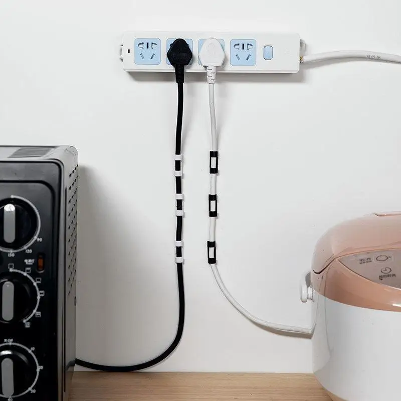Self‑Adhesive Power Strip Holder, Drill‑Free Removable Bracket, Mount Stand for Home, Office, Dormitory & Kitchen
