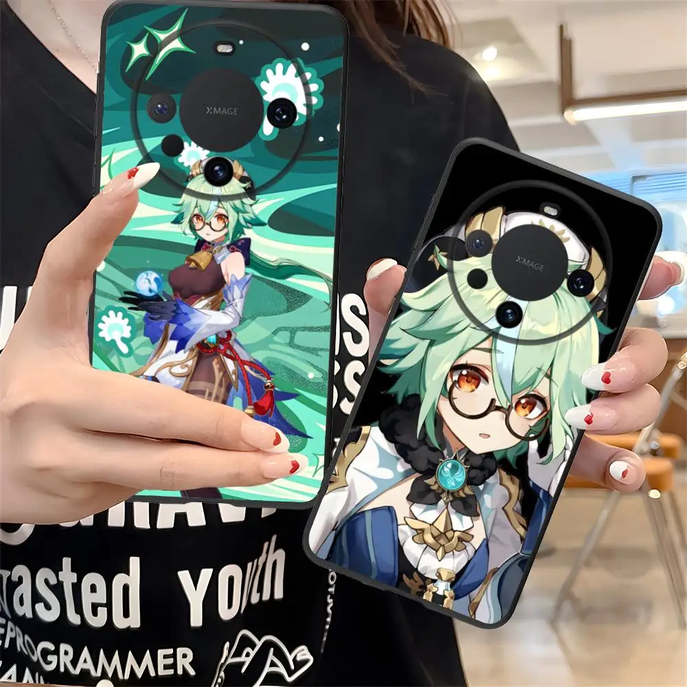 

Game GI Sucrose Matte TPU Mobile Phone Case for Huawei Mate 60 50 40 30 20 10 Pro Plus Lite E 5G Colorful Printing Cover