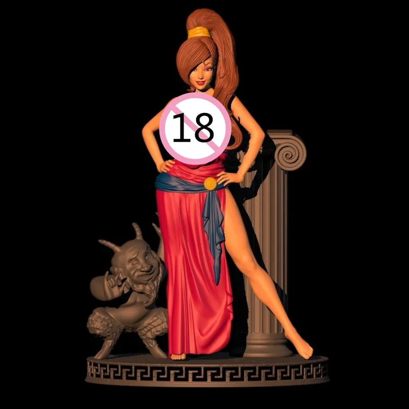 1/24 스케일 레진 동상 자신감 넘치는 공주와 하인 Nsfw 두 가지 버전 조립 모델 키트 조립되지 않은 도색되지 않은 3D 차고 키트