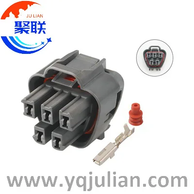 Auto 5pin plug MG641521-4 MG 641521-4 wiring sealed electrical connector 7283-1052-40 with terminals and seals