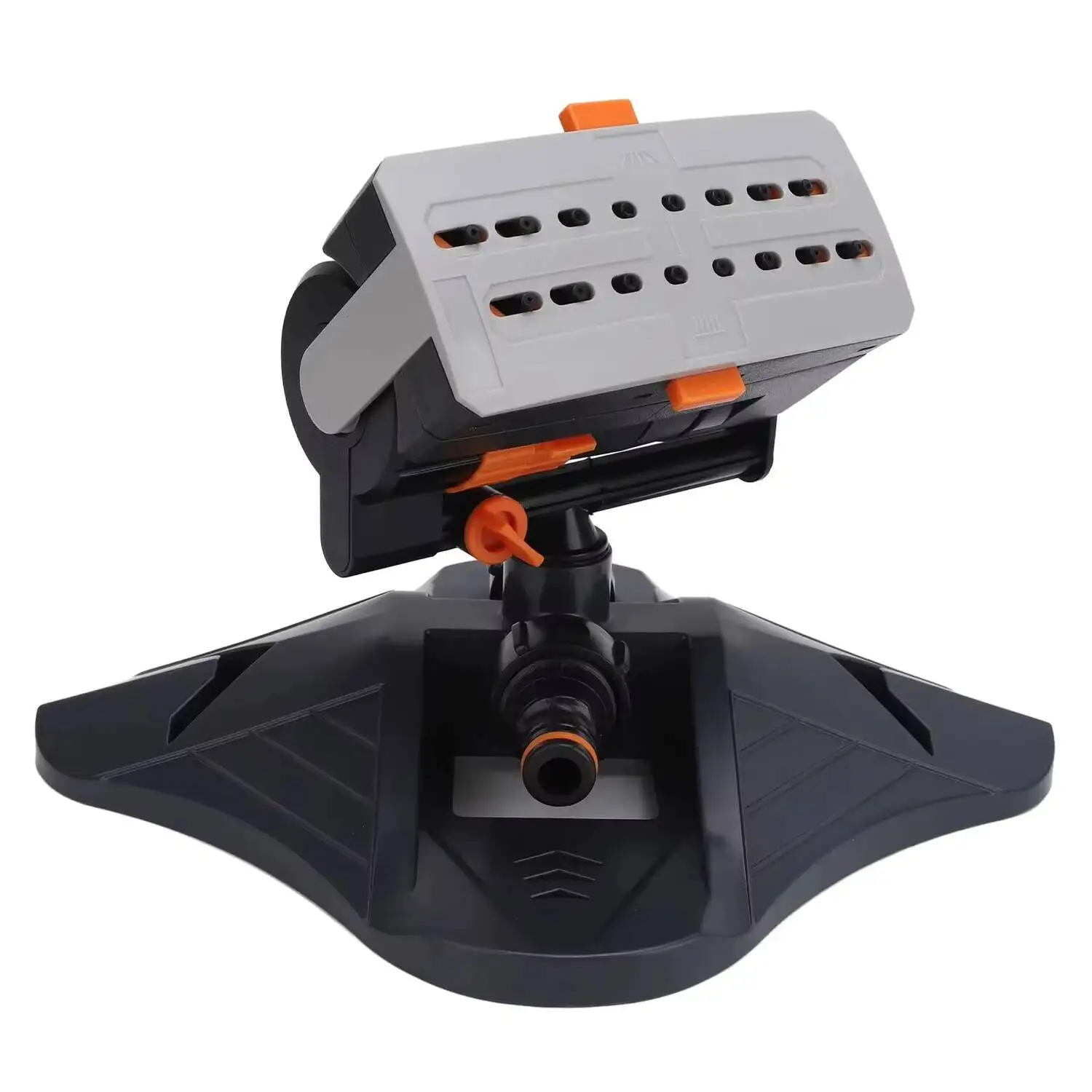 

Модернизированный спринклер для газона с 16 отверстиями, автоматический поворотный садовый спринклер, с 4 режимами распыления, регулируемая система орошения газона