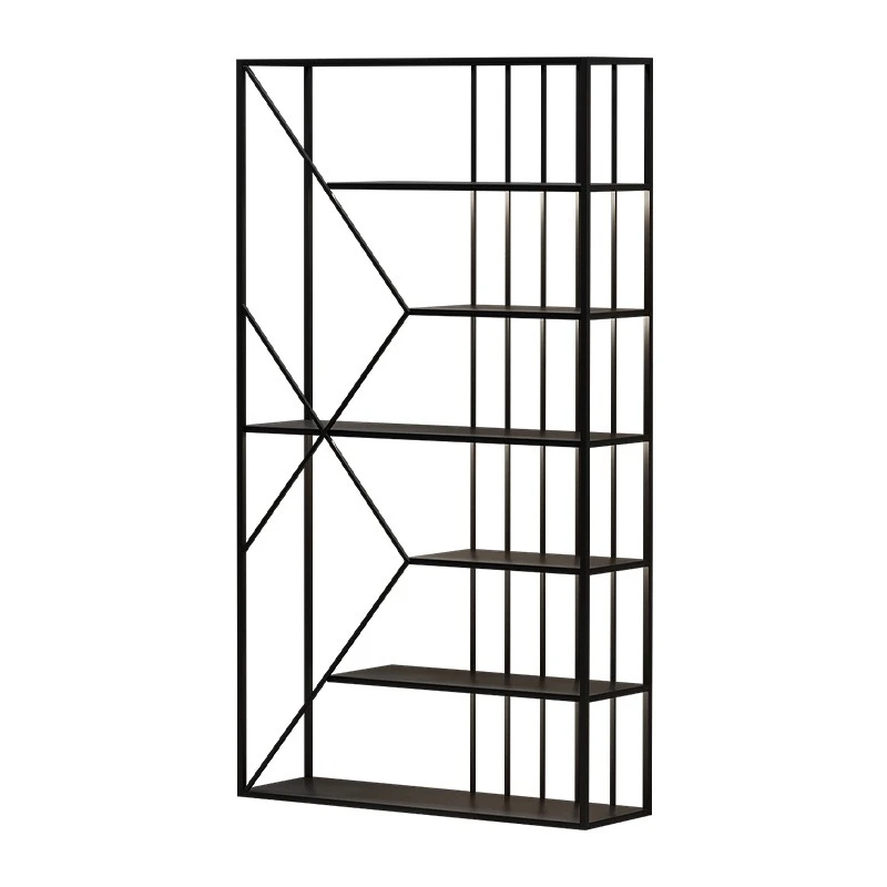 Light luxury wrought iron honor display stand, multi-layer trophy medal storage cabinet