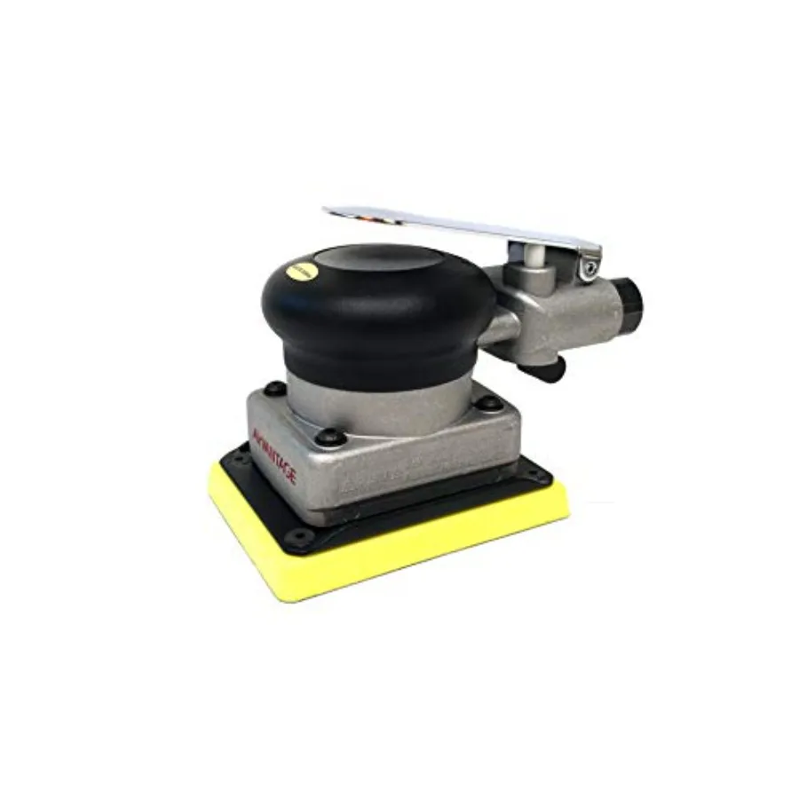 

Industrial-Grade Orbital Pneumatic 3" x 4" Jitterbug Air Sheet Sander Non-Vacuum 1/4 in. NPT Air Inlet NV: PSA Vinyl