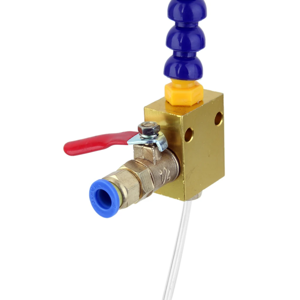 8mm Mist Coolant Lubrication Spray System for CNC Lathe Milling Drill Grind