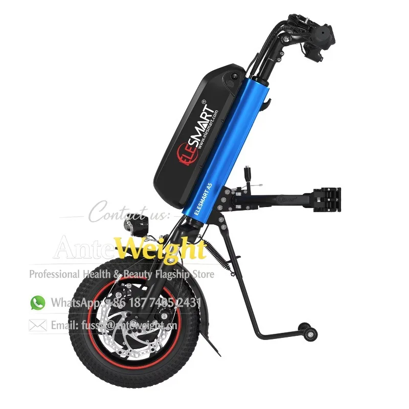 500W 50km Lithium Battery Electric Wheelchair Head  Traction Head Electric Wheelchair Driven Front Electric Wheel Traction Head