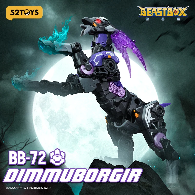

52TOYS Beastbox BB-72 DIMMUBORGIR, Deformation Toys Action Figure,Collectible Converting Toys Mecha Robots
