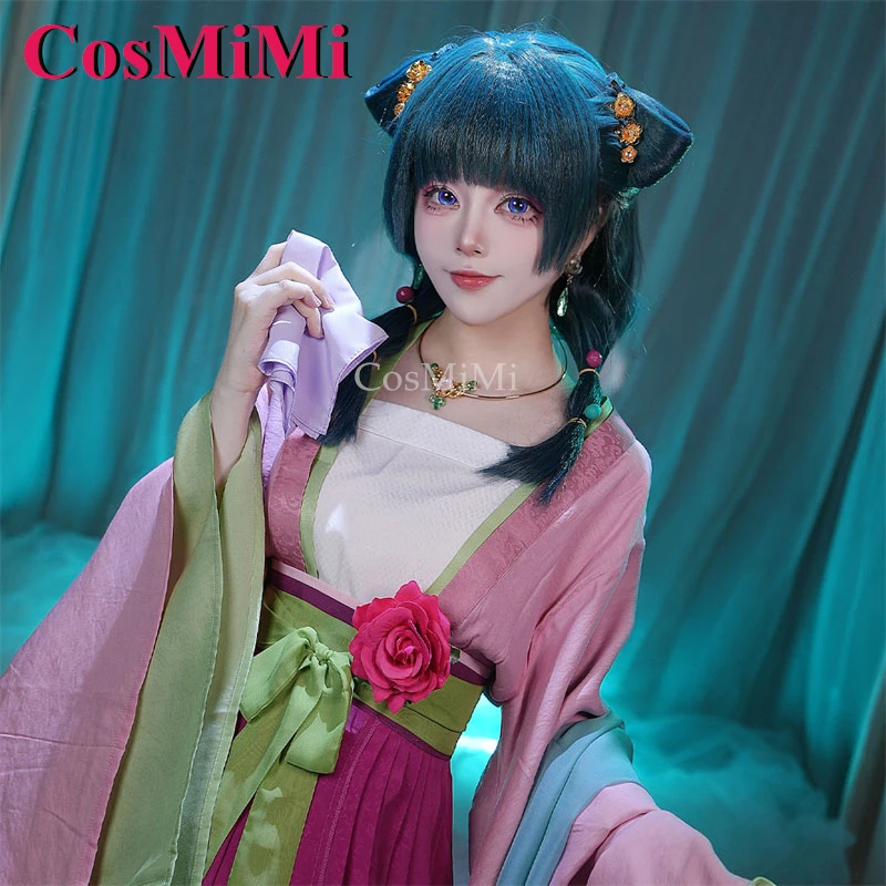 CosMiMi Anime The Apothecary Diaries Maomao Cosplay Costume Gorgeous Elegant Dancing Dress Carnival Party Role Play Clothing New