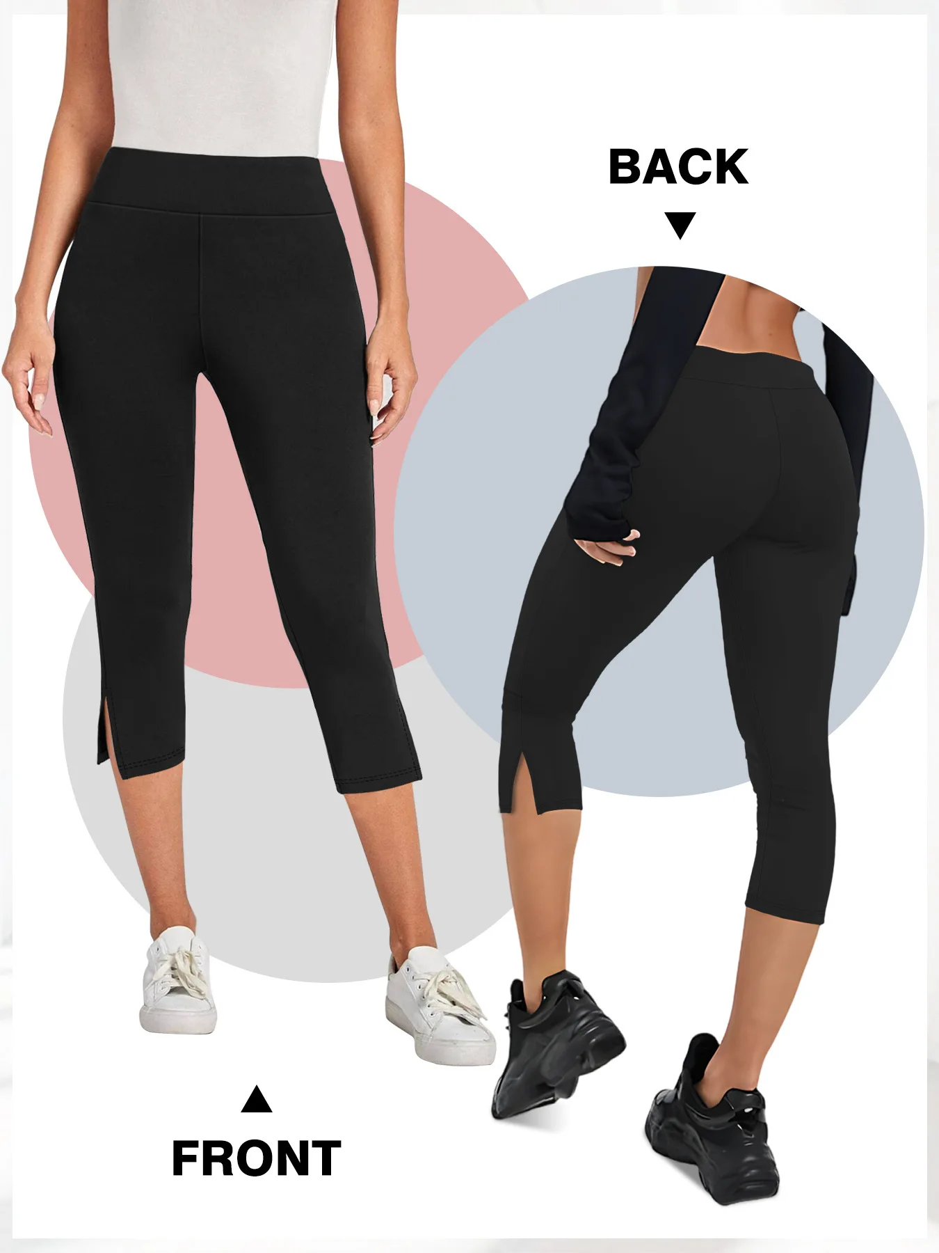 

Женские леггинсы с высокой талией и семью точками, летние тонкие эластичные спортивные штаны для фитнеса и йоги, носимые на открытом воздухе