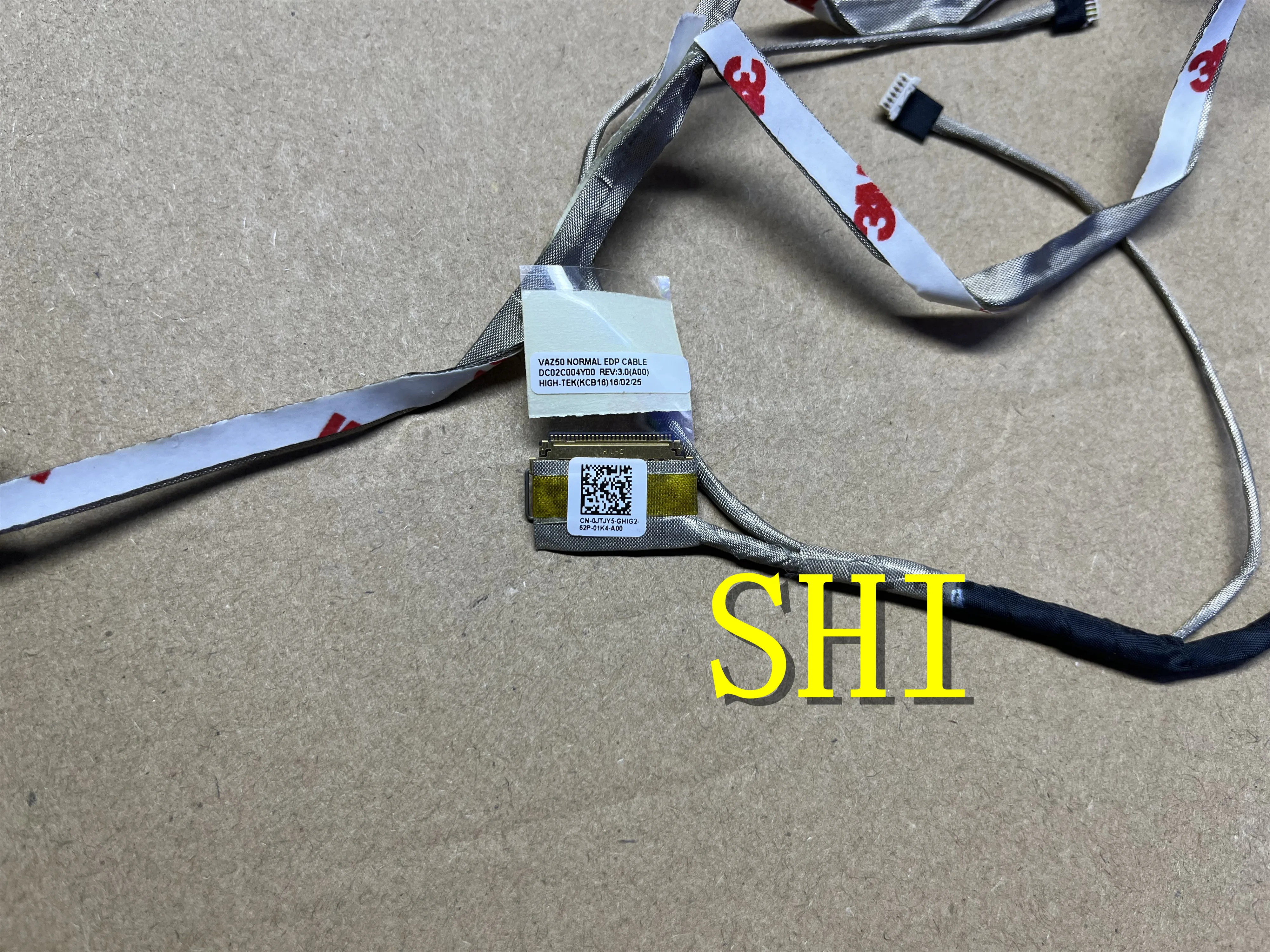 0JTJY5 New Laptop LCD Cable for DELL E7240 VAZ50 JTJY5 DC02C004Y00 free shipping