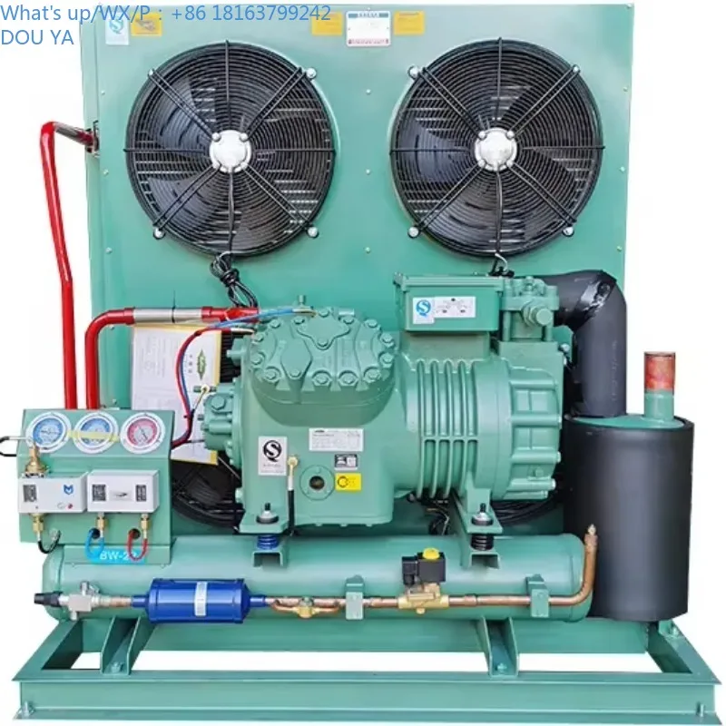 

Factory Price Bitzer 3hp/ 7hp/ 10hp/ 30hp Automatic Condensing Unit Compressor Condenser Pump New Condition for Refrigerator