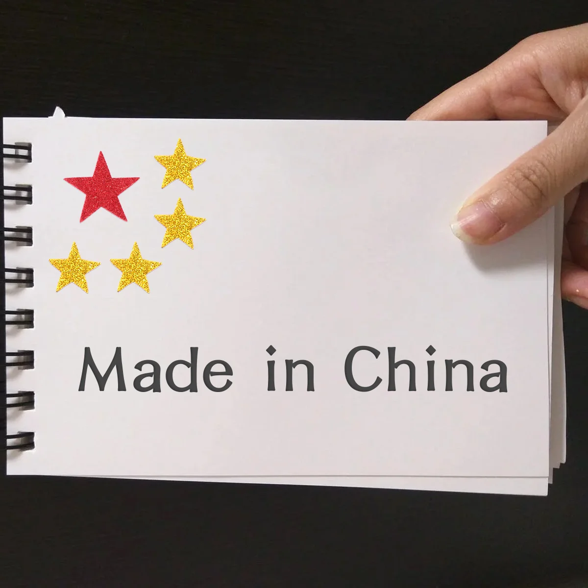 

100Pcs Glitter Stickers Star Shape Self Adhesive Eva Safe Durable for Kids Classroom Scrapbook Greeting Cards Sponge Sticker