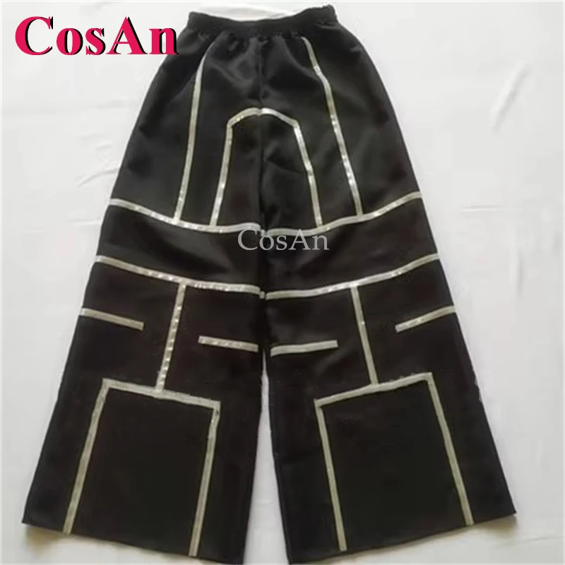 

CosAn Square Dancing Ghost Dance Pants Melbourne Shuffle Phat Pants Bell-bottoms Bright Reflective Effect Trousers For Unisex