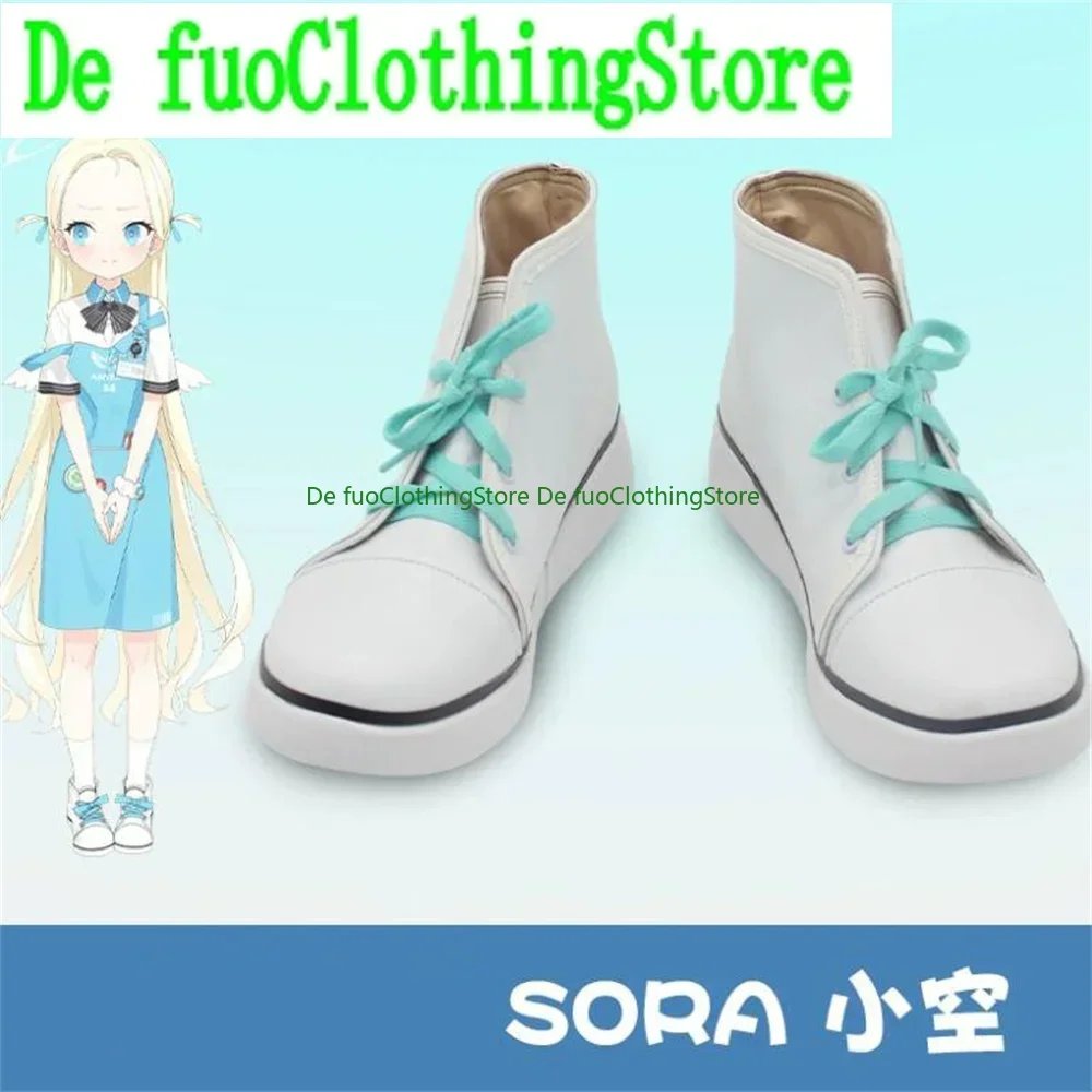 

Sorasaki Hina Blue Archive Обувь для косплея Сапоги Игра Аниме Хэллоуин Рождество DefuoClothing Магазин обуви