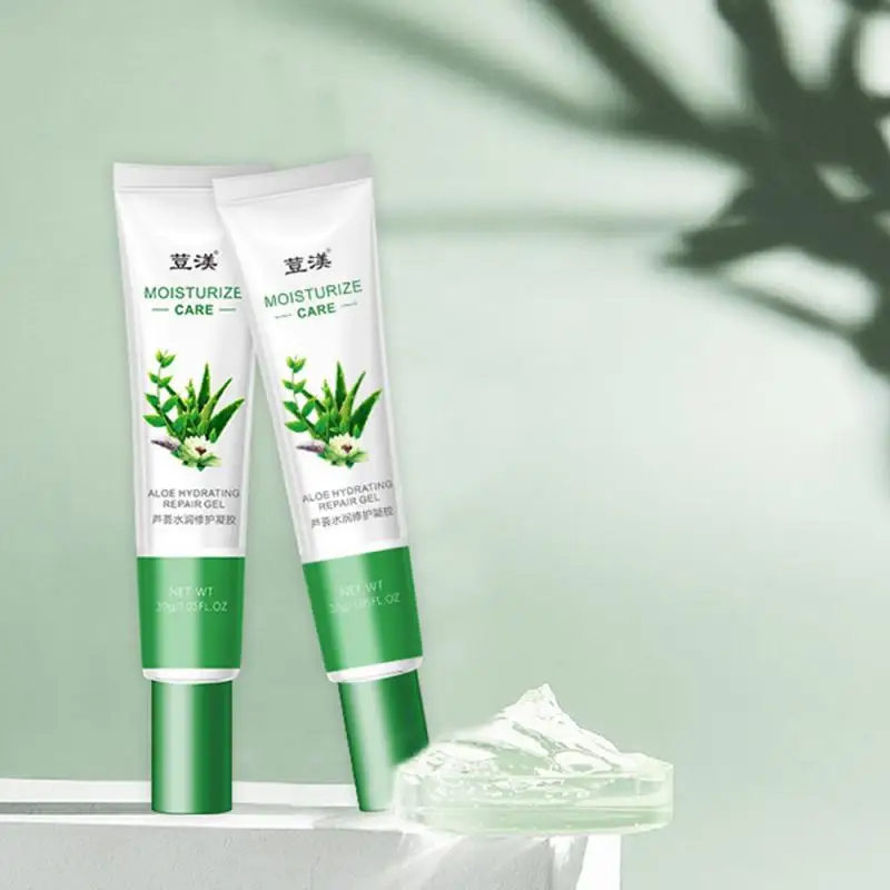 Natural Aloe Vera Gel Sunburn Repair Shrink Pores Repair Skin Care Sleep Natural Plants Skin Care Moisturizing Aloe Vera