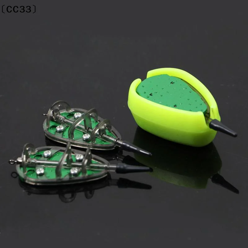 20~100g Inline Method Feeder Or Mould For Carp Fishing Tackle Tool Method Feeder Fishing Tackle Tool Method Feeder〔CC33〕 view 3