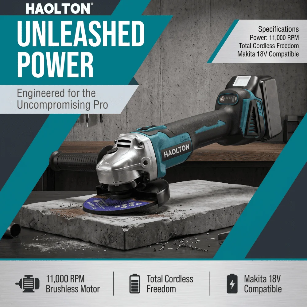 haolton-125mm-brushless-cordless-angle-grinder-m14-electric-cutting-grinding-tool-compatible-with-makita-18v-battery