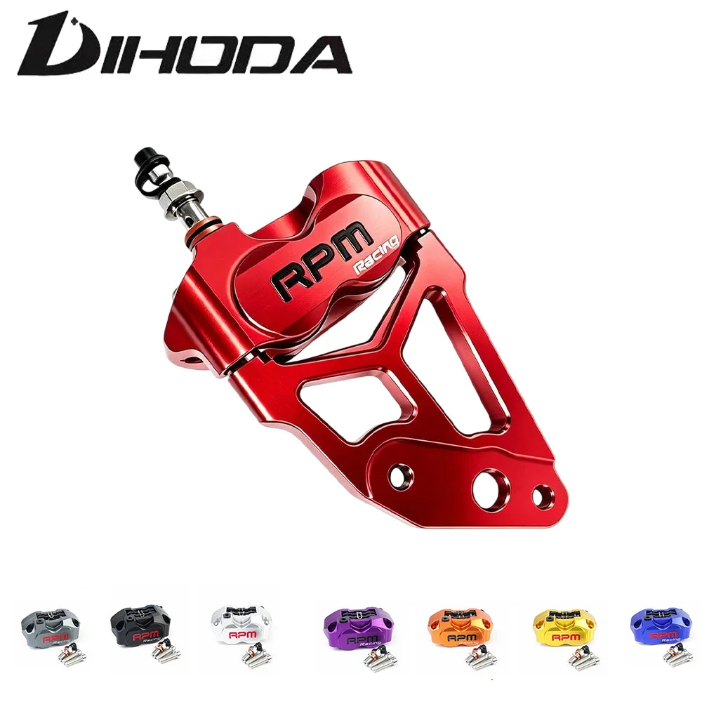 Universal RPM Racing Small Radial Brake Caliper CNC Alloy Front Rear Brake Mod Parts For Niu N1S Electric Scooter
