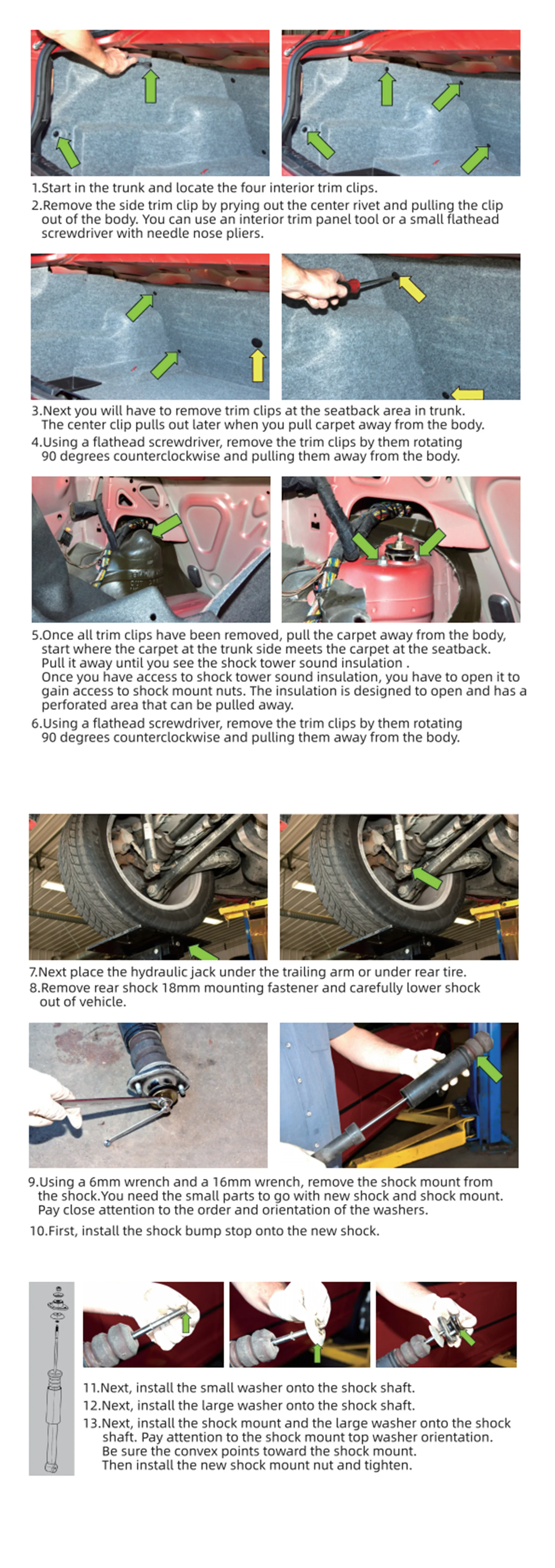 (EU-Lager) 10mm Hintere 85A Polyurethan-Stoßdämpferhalterungen für BMW E46 E36 E30 Z3 E36 Z4 E85 E86, Ersatz für 33521137972,33521128734,33521128819,33526779670 – Detail 1