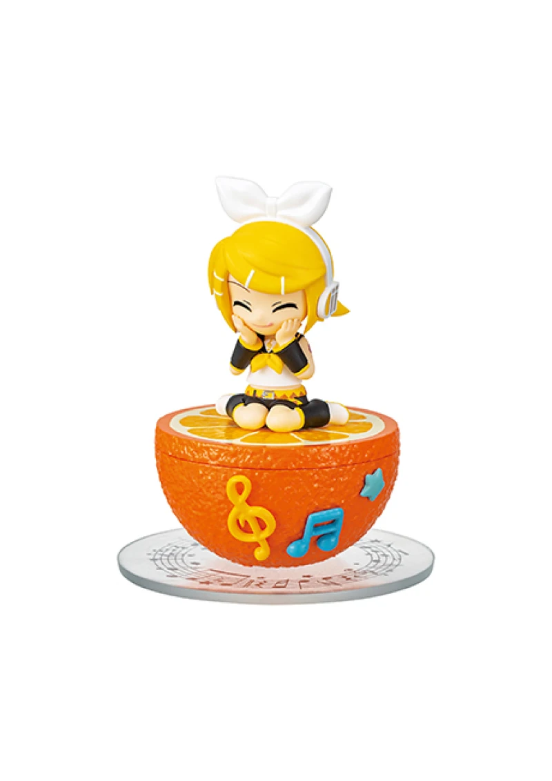 Boxed 1pcs Random style Anime Hatsune Miku KAITO figure desk party kawaii Collect miniature tabletop model toys doll Gifts